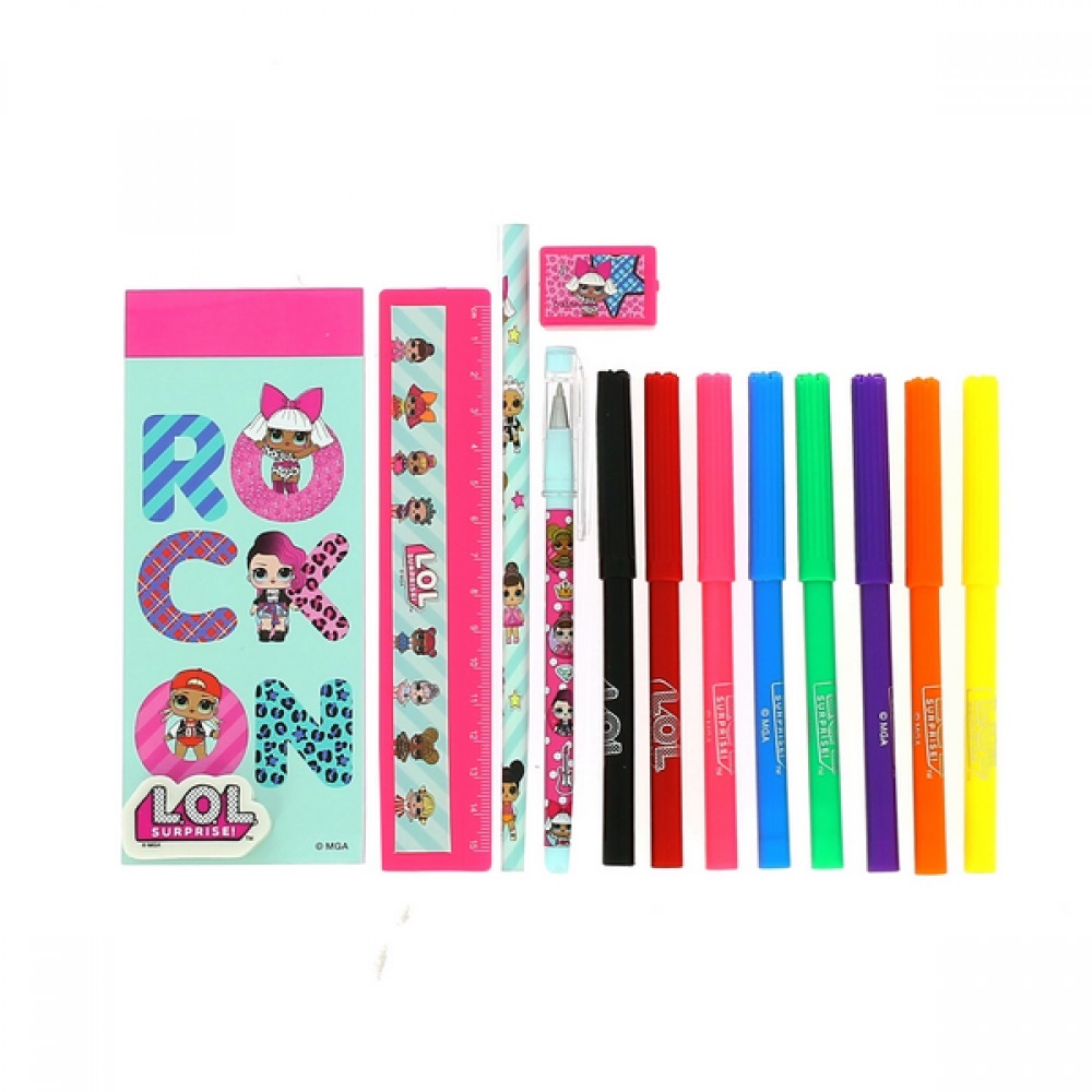 lol surprise deluxe stationery set