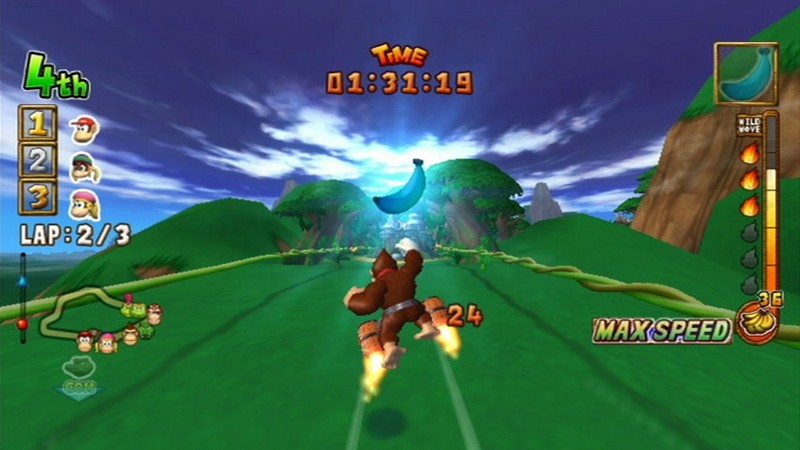 Donkey Kong Jet Race (AKA Donkey Kong Barrel Blast) for Nintendo Wii image