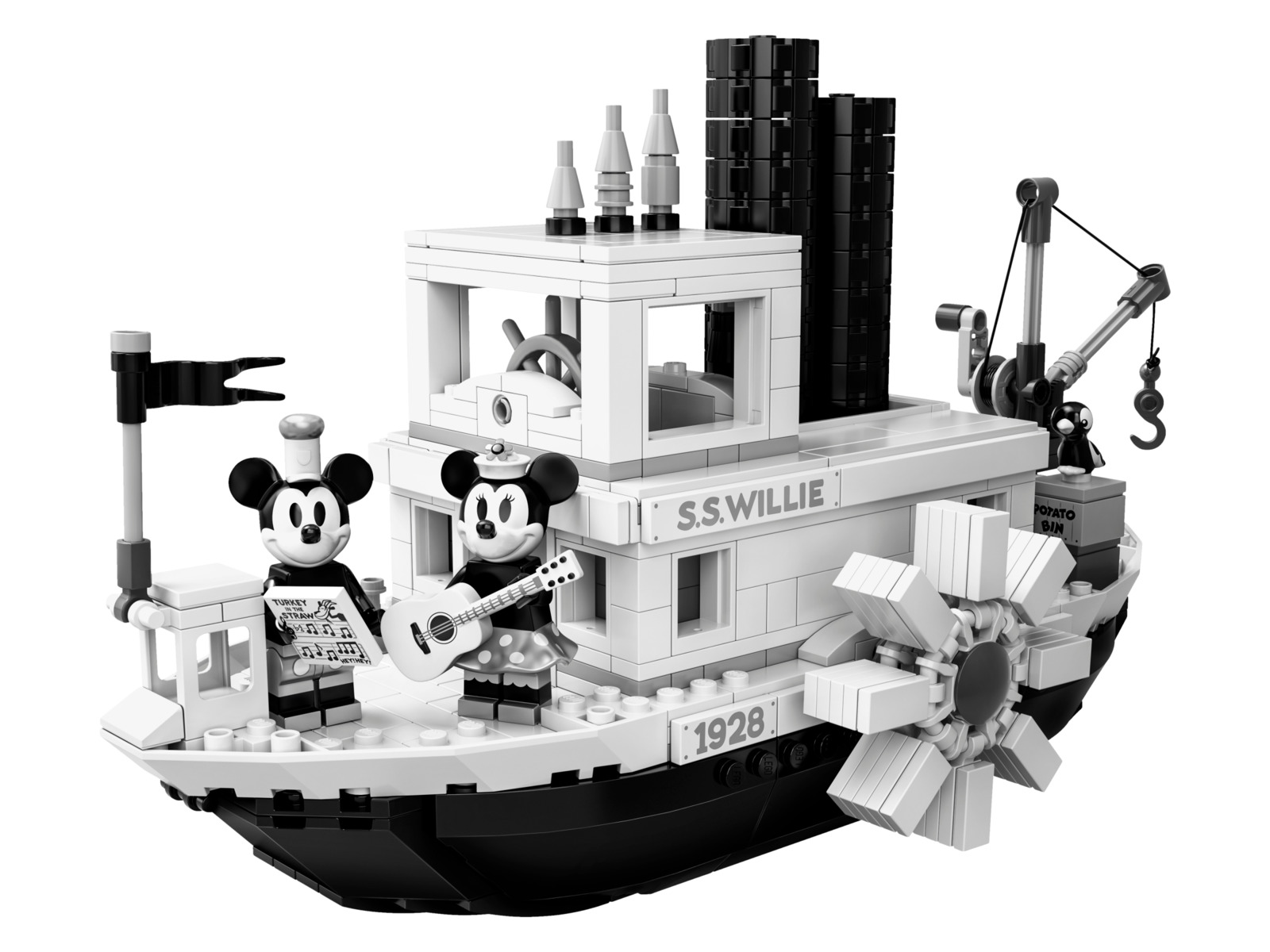 LEGO Ideas: Steamboat Willie (21317) image