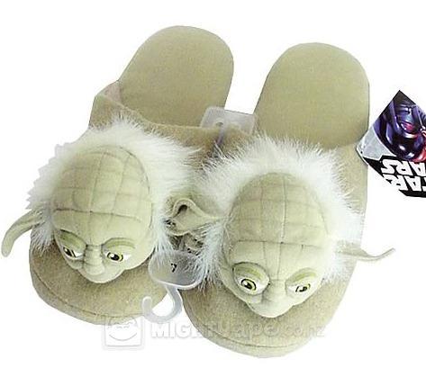 Star Wars Yoda Slippers (Small) image