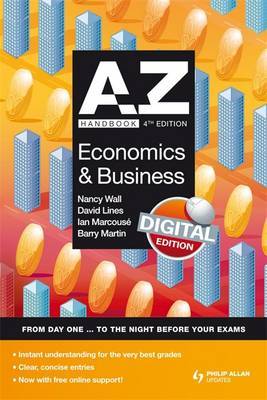 A-Z Economics and Business Handbook by Nancy Wall image