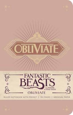 Fantastic Beasts and Where to Find Them: Obliviate Hardcover Ruled Journal by Insight Editions image