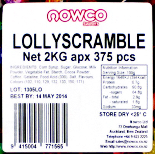 Nowco Lolly Scramble Bulk Bag 2kg image