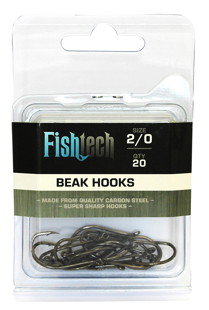 Fishtech Beak Hooks 2/0 (20 per pack) image