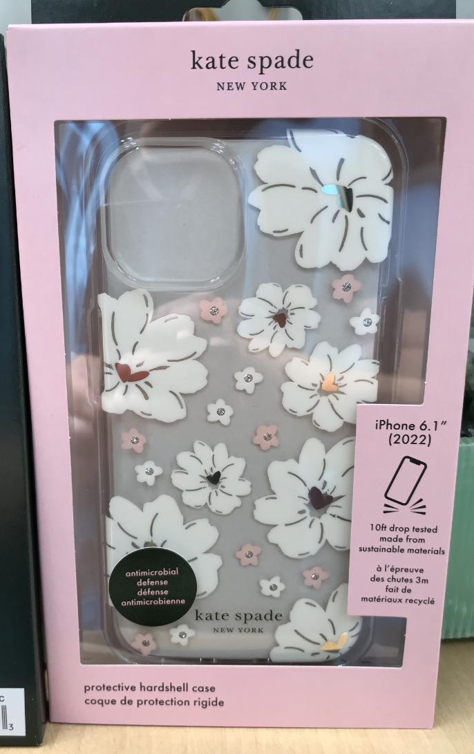 KSNY iPhone 14 Protective Hardshell Classic Peony at Mighty Ape NZ