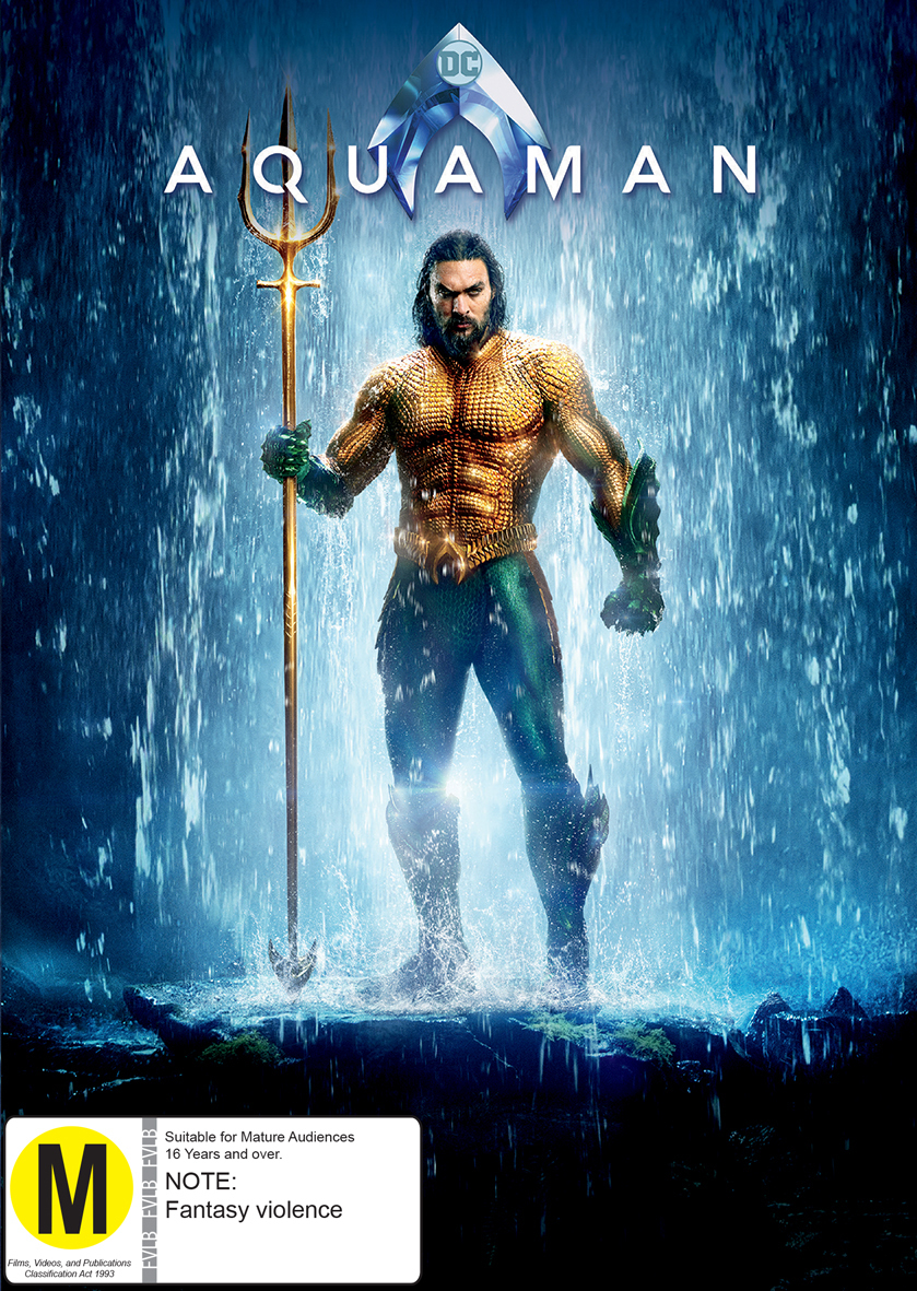 Aquaman on DVD image