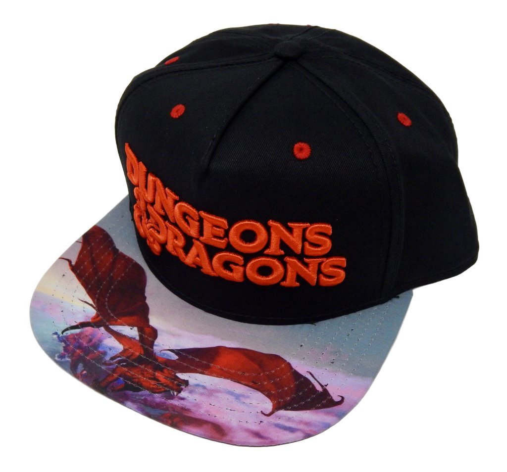 Dungeons & Dragons: Red Logo - Snapback Cap