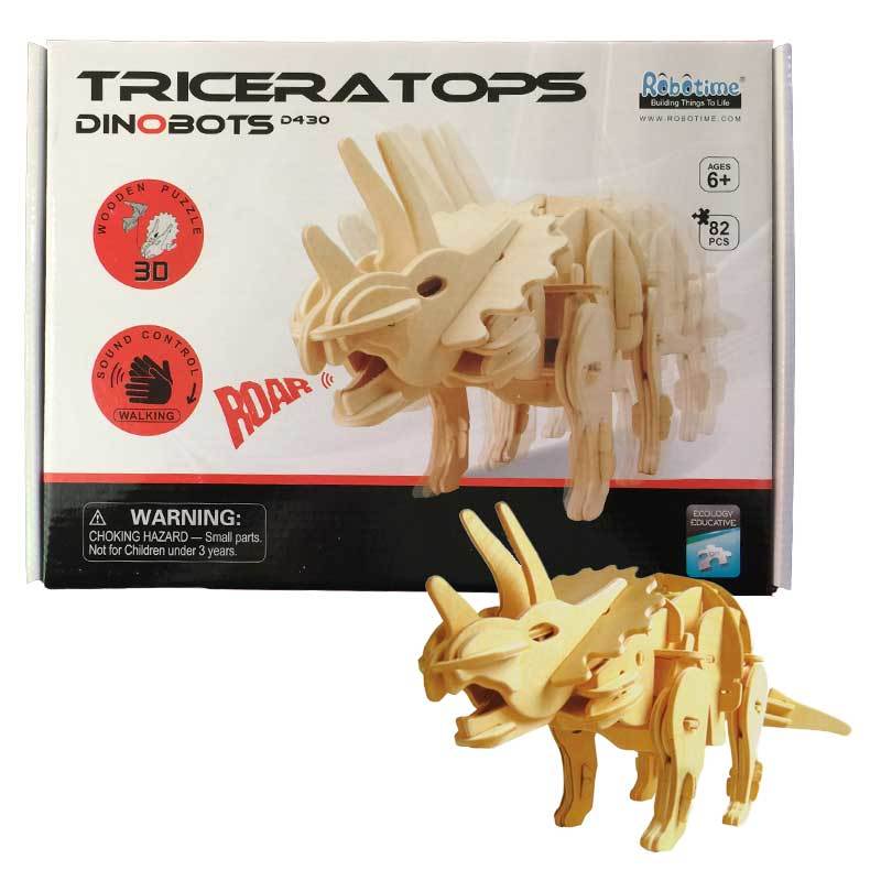 Robotime: Triceratops image