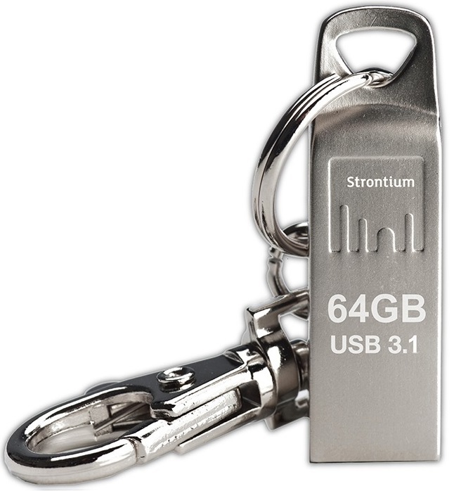 Strontium 64GB Ammo Metallic USB 3.1 Drive