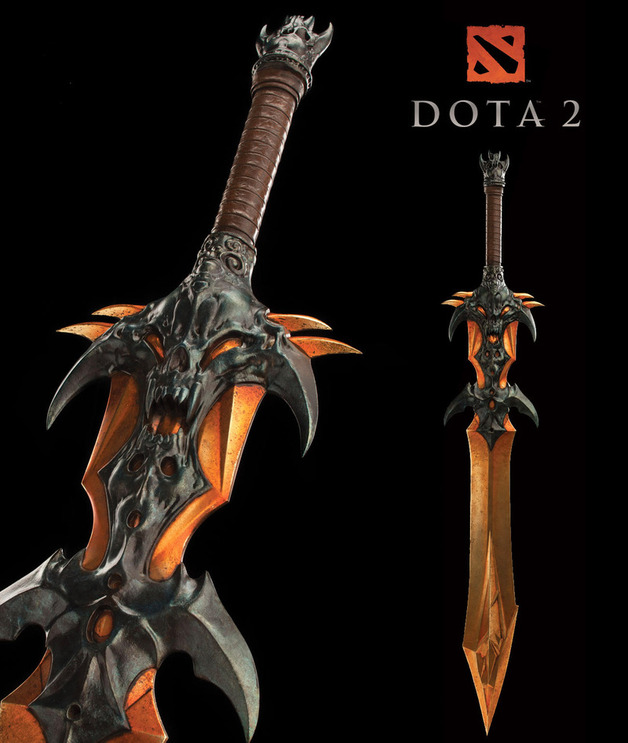 Dota 2 Demon Edge Sword 50 Prop Replica By Weta At