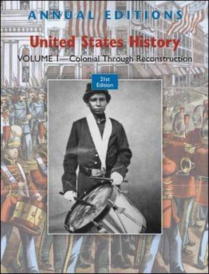 Annual Editions: United States History: Volume 1 by Robert James Maddox image