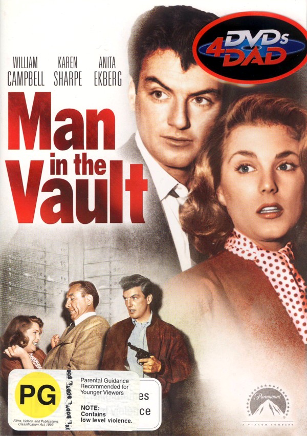 Man In The Vault on DVD image