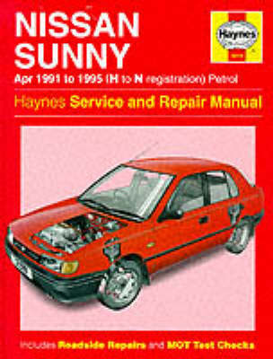Nissan Sunny (91-95) Service and Repair Manual by A.K. Legg image