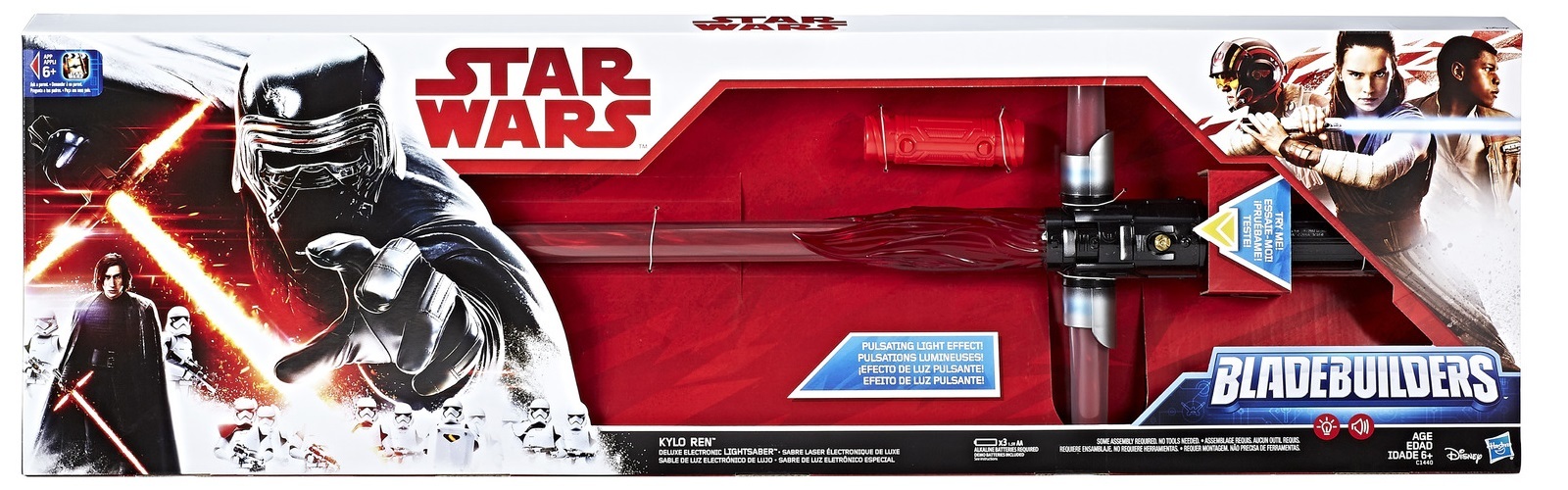 Star Wars: Deluxe Electronic Lightsaber - Kylo Ren