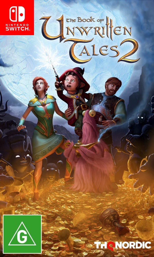 The Book of Unwritten Tales 2 on Switch