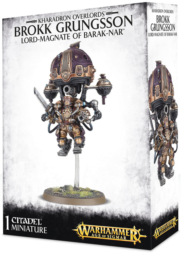 Warhammer Age of Sigmar Kharadron Overlords: Brokk Grungsson Lord-Magnate of Barak-Nar