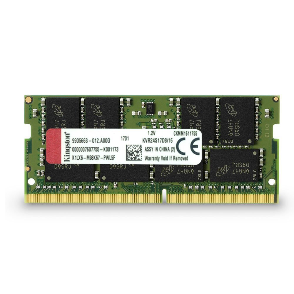 16Gb Kingston 2400Mhz DDR4 Non-Ecc CL17 Sodimm