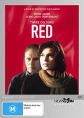 Three Colours Red on DVD Three Colours Red on DVD
