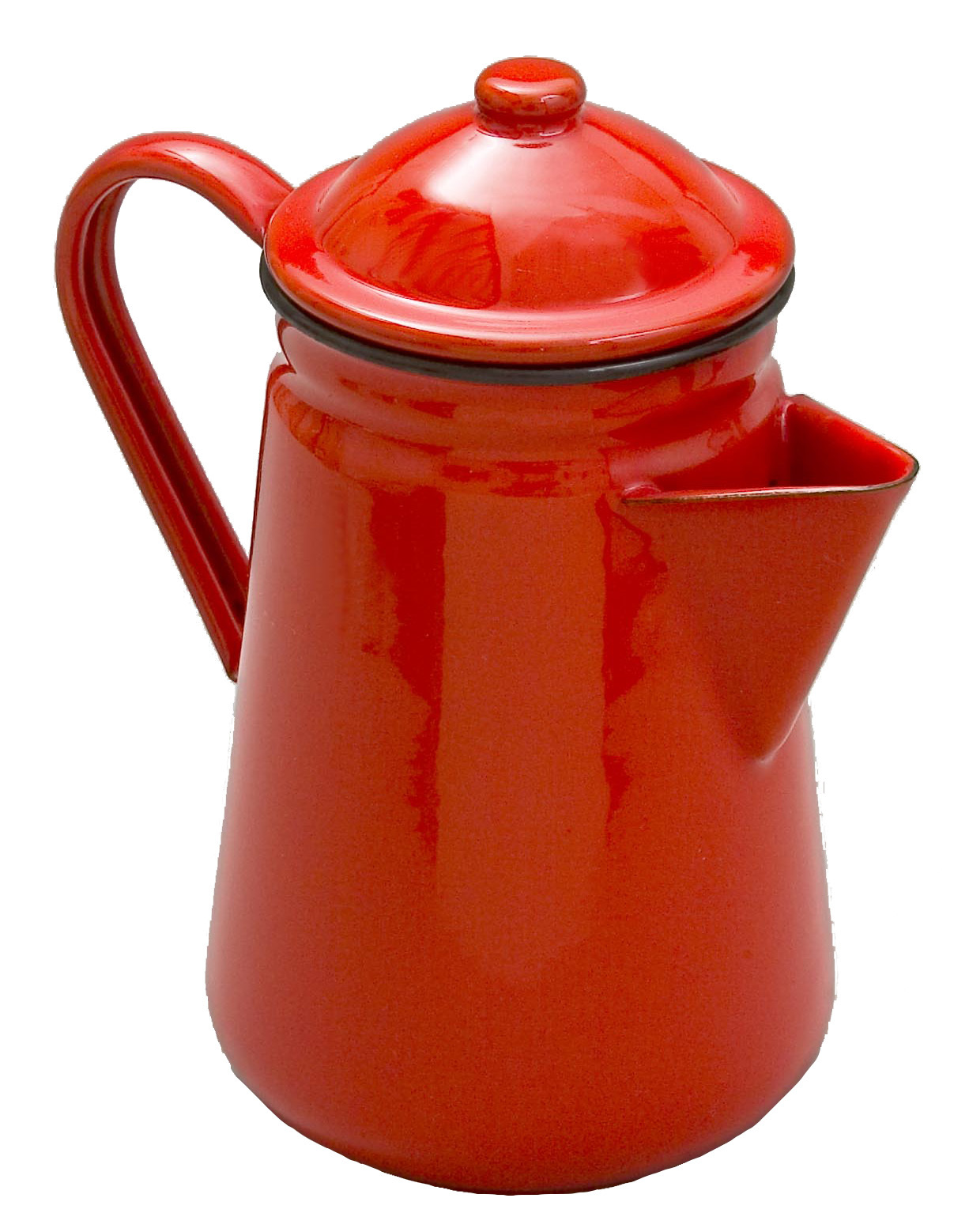 Falcon Enamelware Coffee Pot Red at Mighty Ape NZ