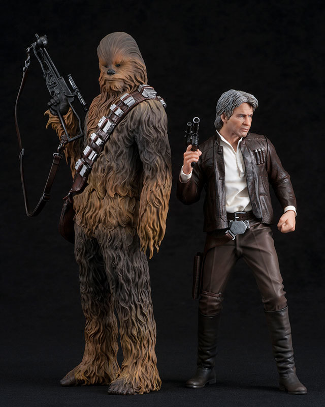 1/10 Han Solo & Chewbacca - Artfx+ Figure Set image