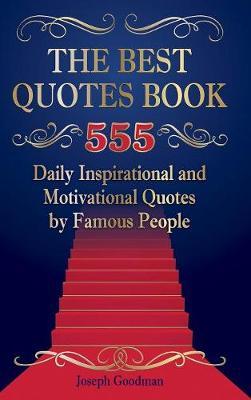 The Best Quotes Book by Joseph Goodman image