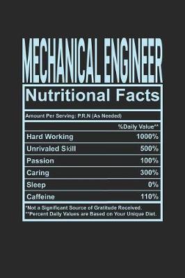 Mechanical Engineer Nutritional Facts by Dennex Publishing image