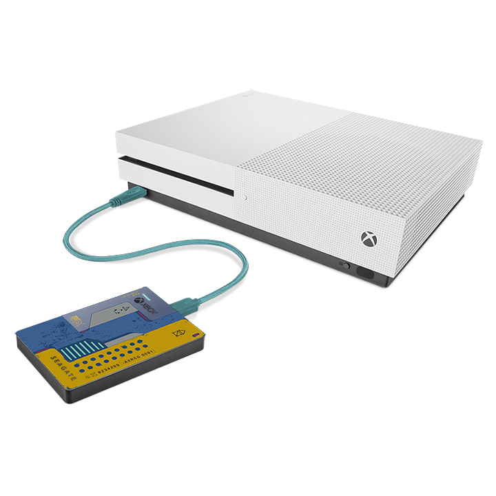 2TB Seagate Game Drive for Xbox - Cyberpunk 2077 Edition for image