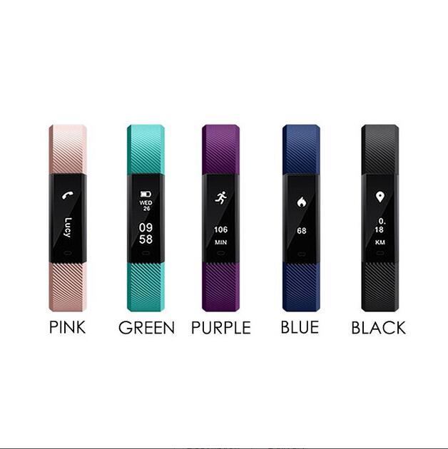 Smart Fitness Tracker Bands w/ Heart Rate Monitor - Green image