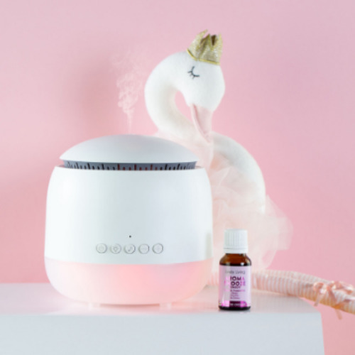 Aroma-Snooze + 15ml Snooze Organic Oil Bundle (White) image