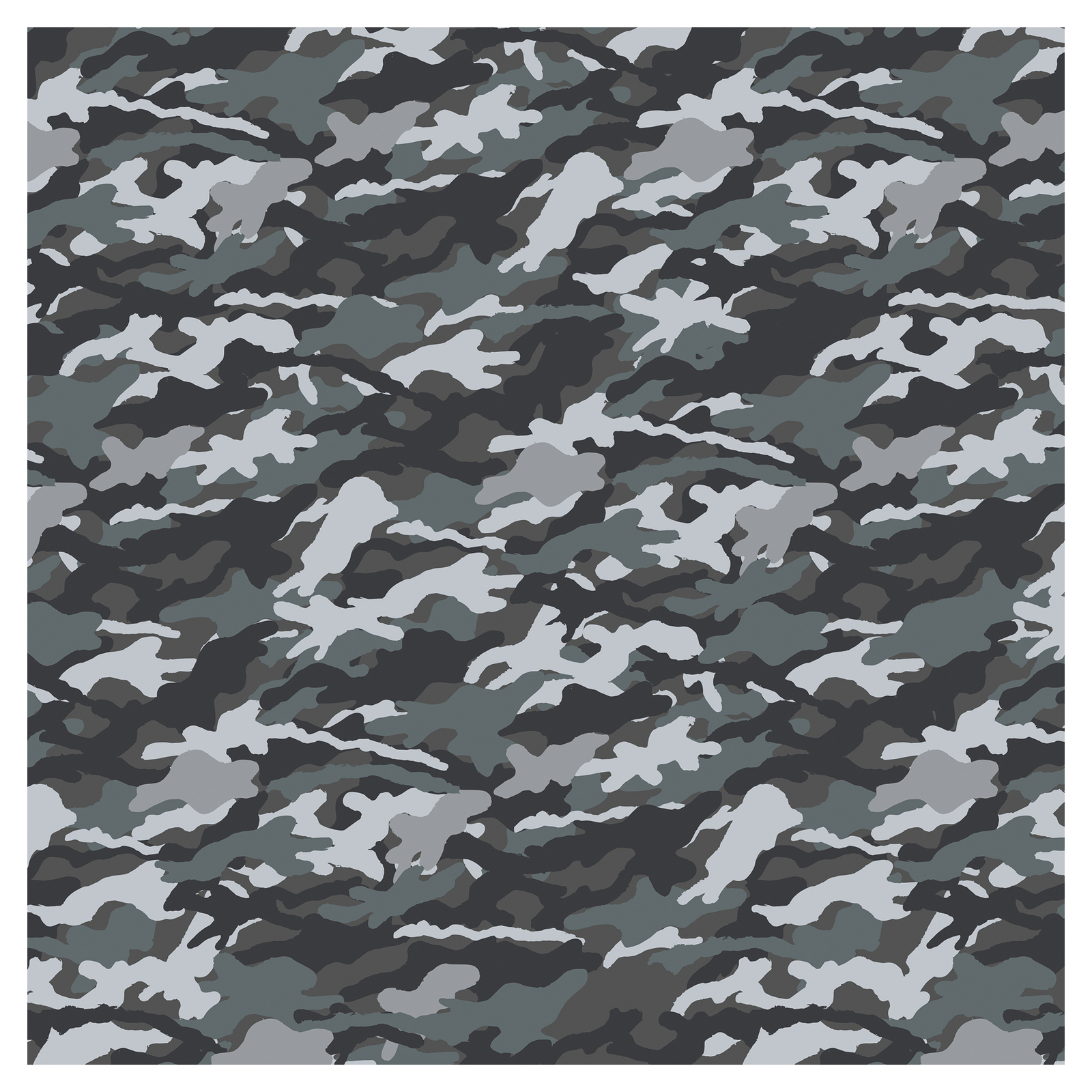 SKINZ: Camo Book Cover - Grey Assorted (45cm x 1m) image