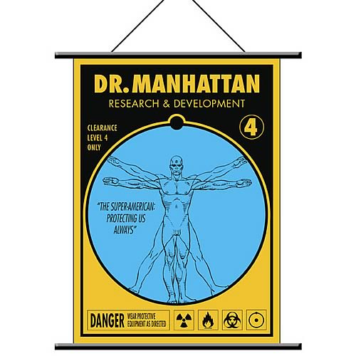 Watchmen Dr. Manhattan Wall Scroll image