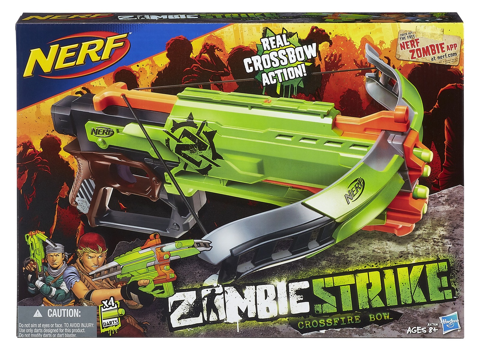 Nerf Zombie Strike Crossfire Bow Toy at Mighty Ape NZ