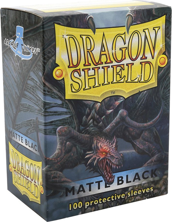 Dragon Shield Matte Black Card Sleeves image