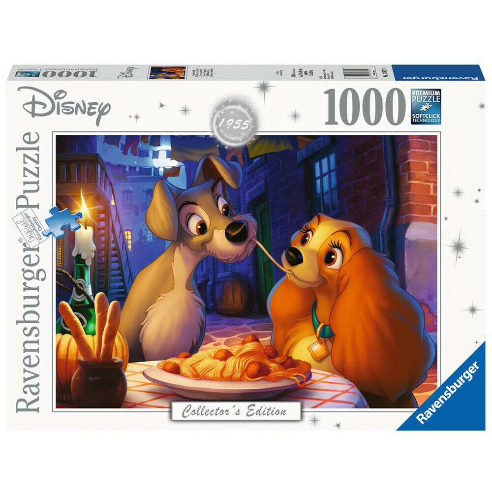Ravensburger: 1,000 Piece Puzzle - Disney Moments (Lady & the Tramp) image