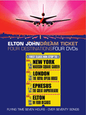 Elton John - Dream Ticket (4 Disc Box Set) on DVD Elton John - Dream Ticket (4 Disc Box Set) on DVD