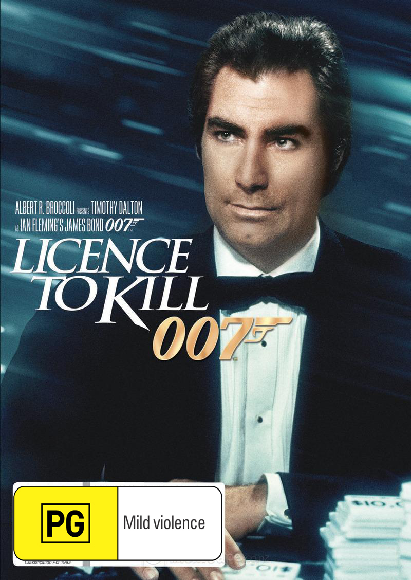 Licence to Kill (2012 Version) on DVD image