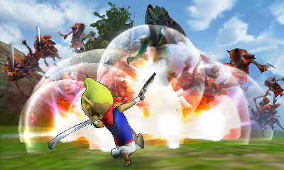 Hyrule Warriors Legends on 3DS