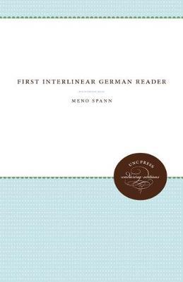 First Interlinear German Reader by Meno Spann image