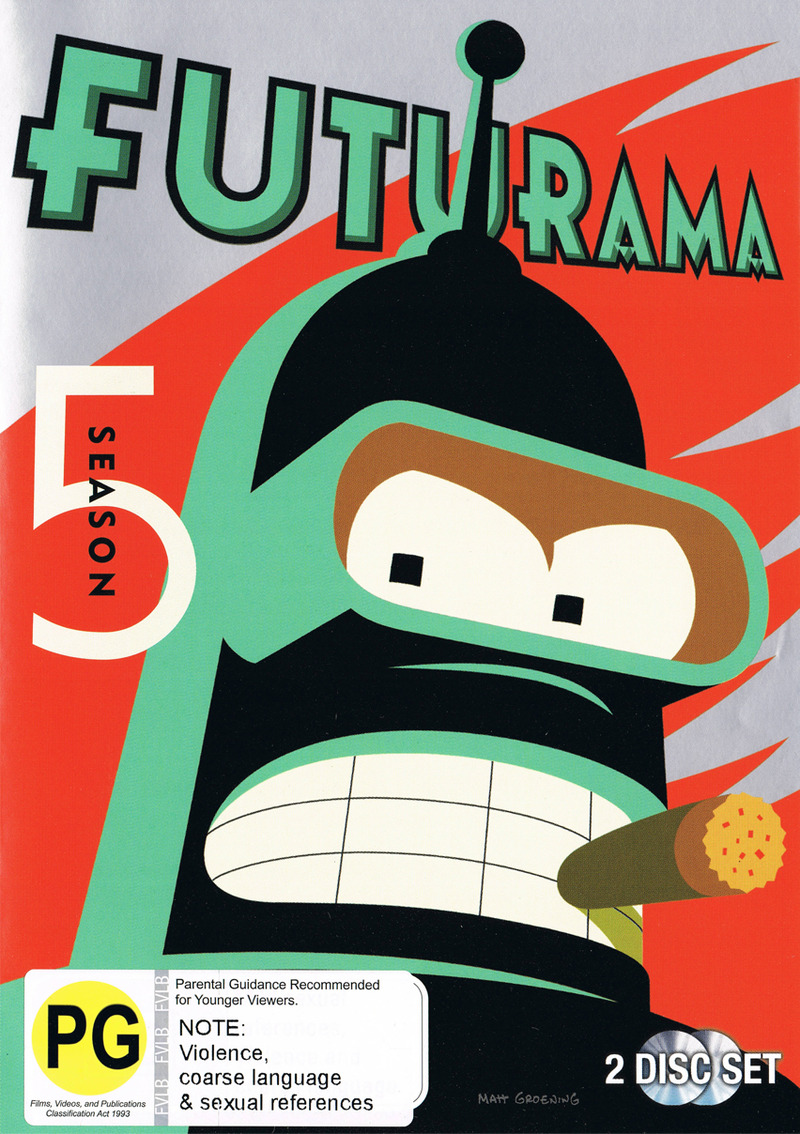 Futurama - Season 5 on DVD image