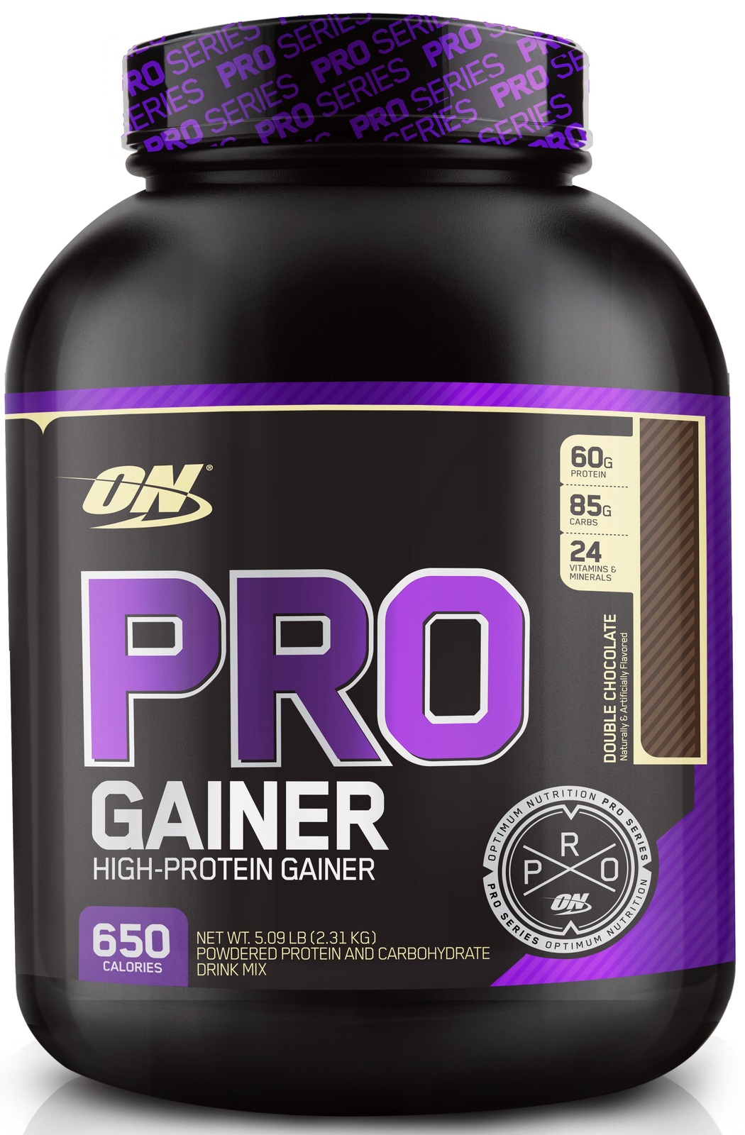 Optimum Nutrition Pro Complex 60 Gainer - Double Chocolate (2.3kg) image