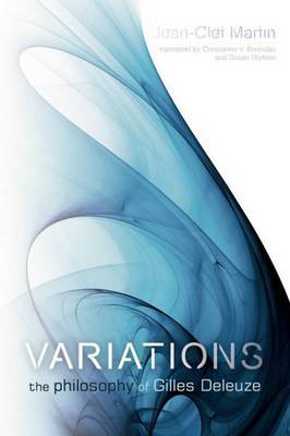 Variations on Hardback by Jean-Clet Martin