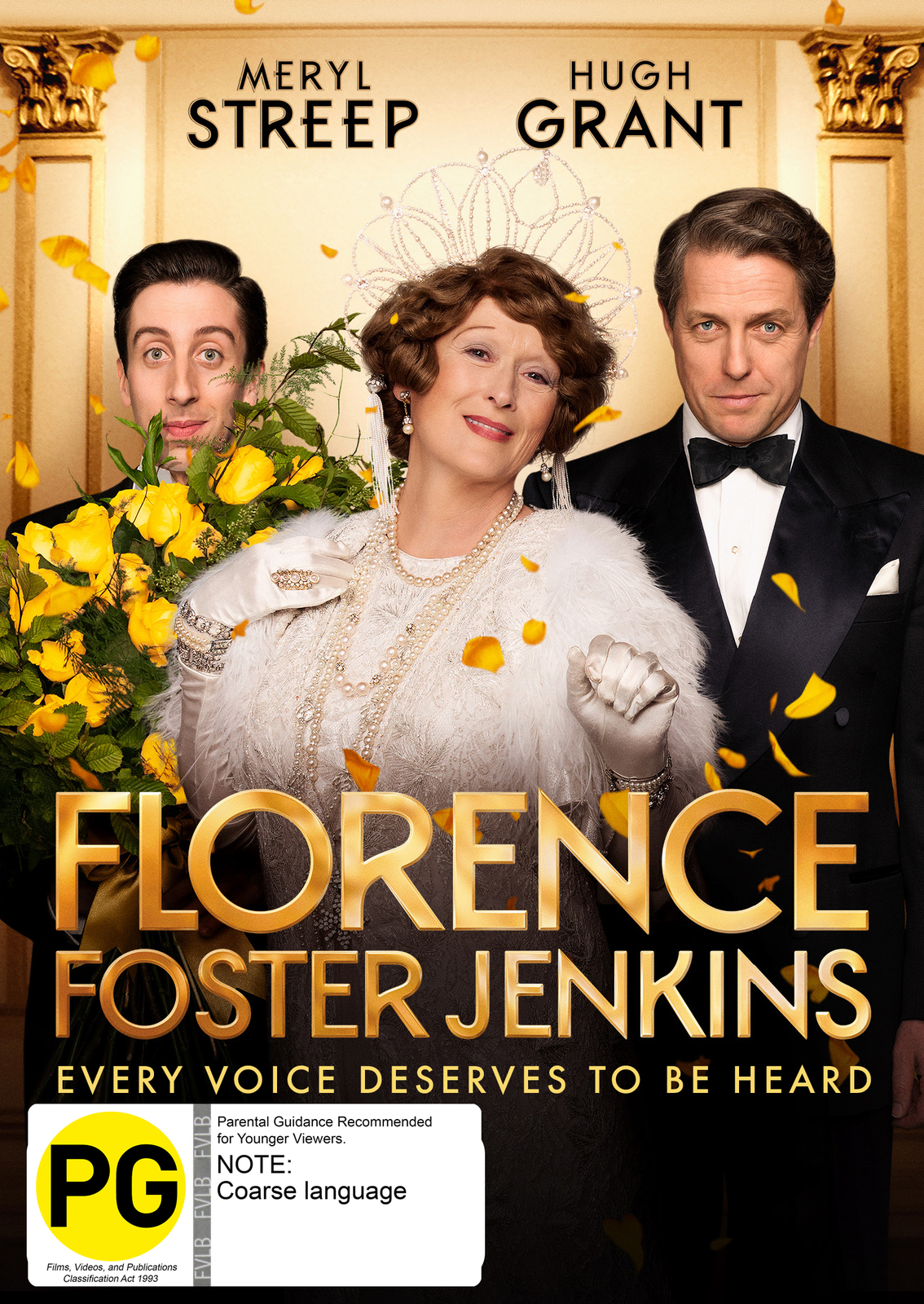 Florence Foster Jenkins on DVD image