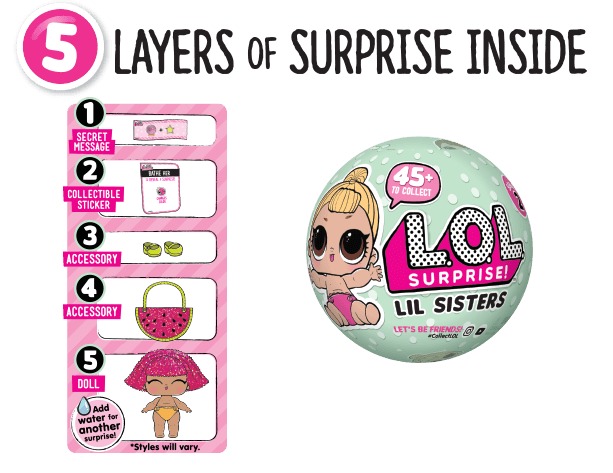 L.O.L: Surprise! Doll - Little Sisters (Blind Bag) image