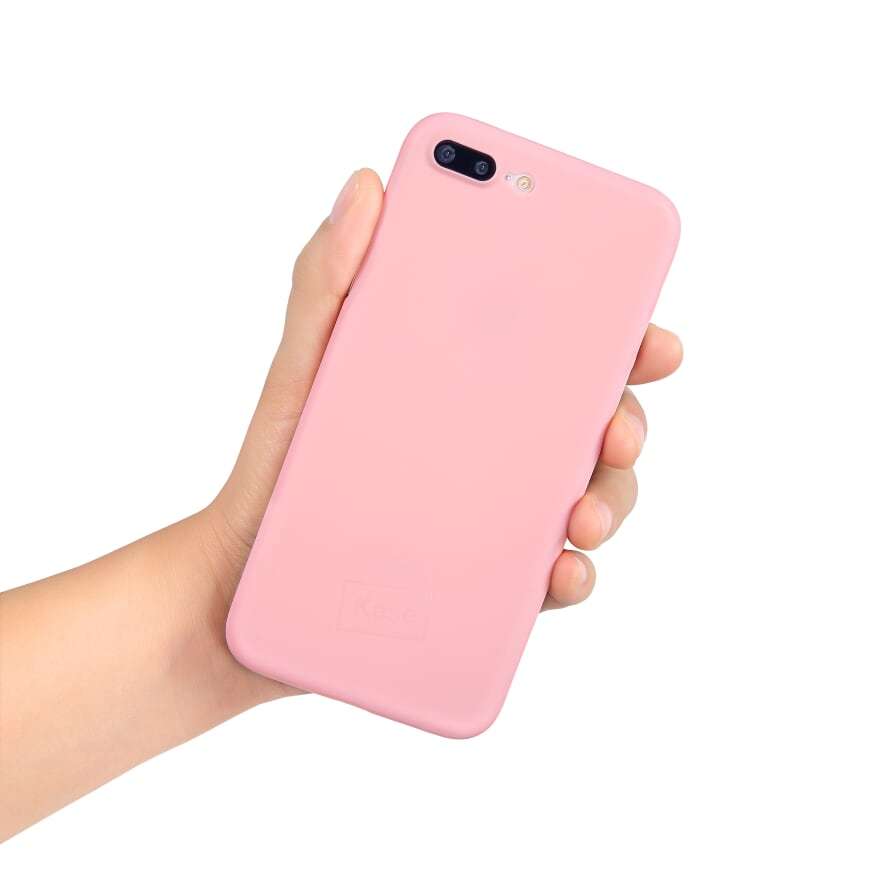 Kase Go Original iPhone 8 Plus Slim Case - Pretty in Pink