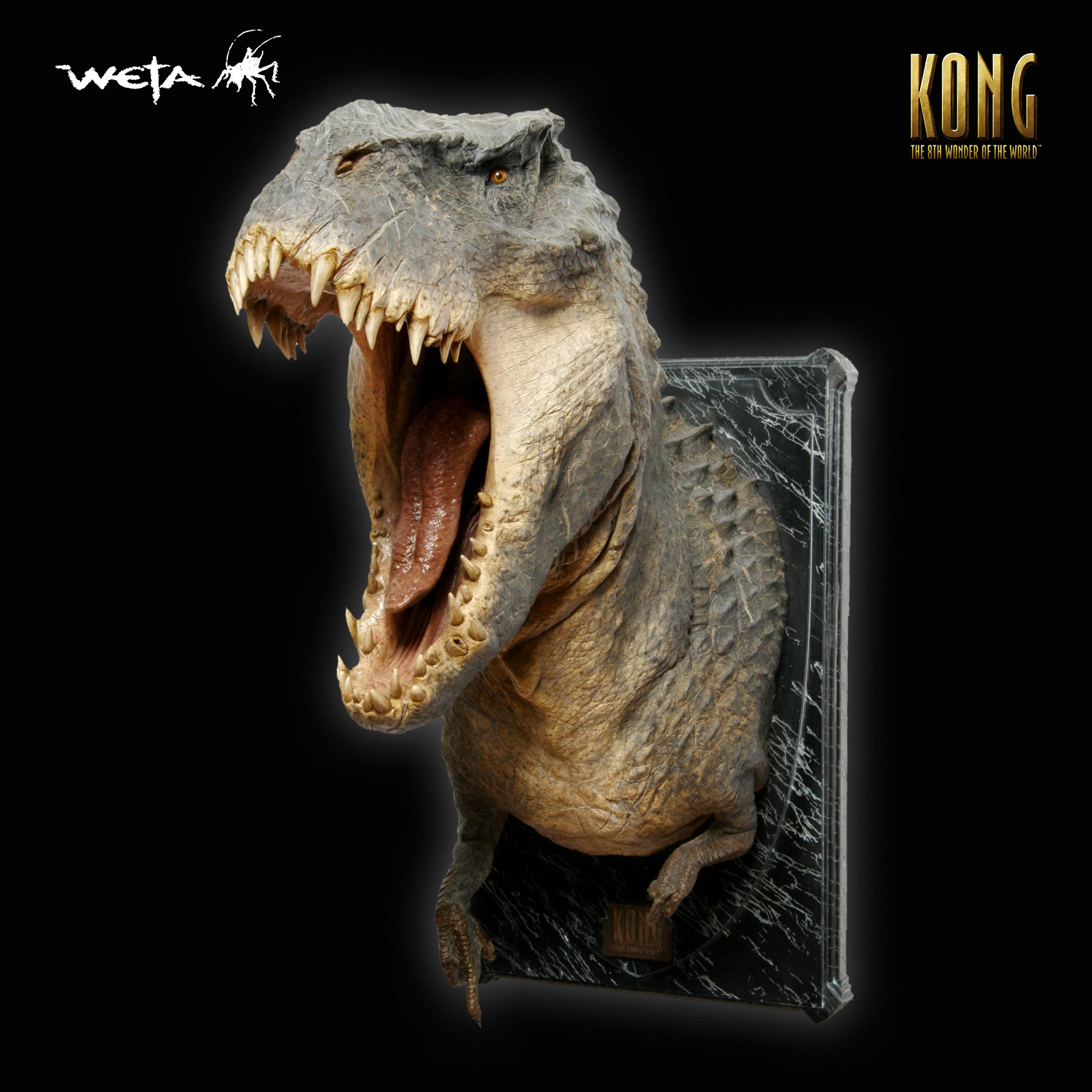 King Kong VRex Bust by Weta Images at Mighty Ape NZ