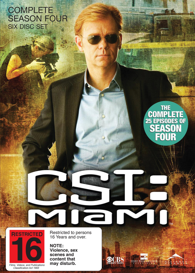 CSI - Miami: Complete Season 4 on DVD image