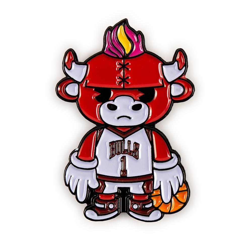 NBA: Chicago Bulls - Benny Mascot Enamel Pin image