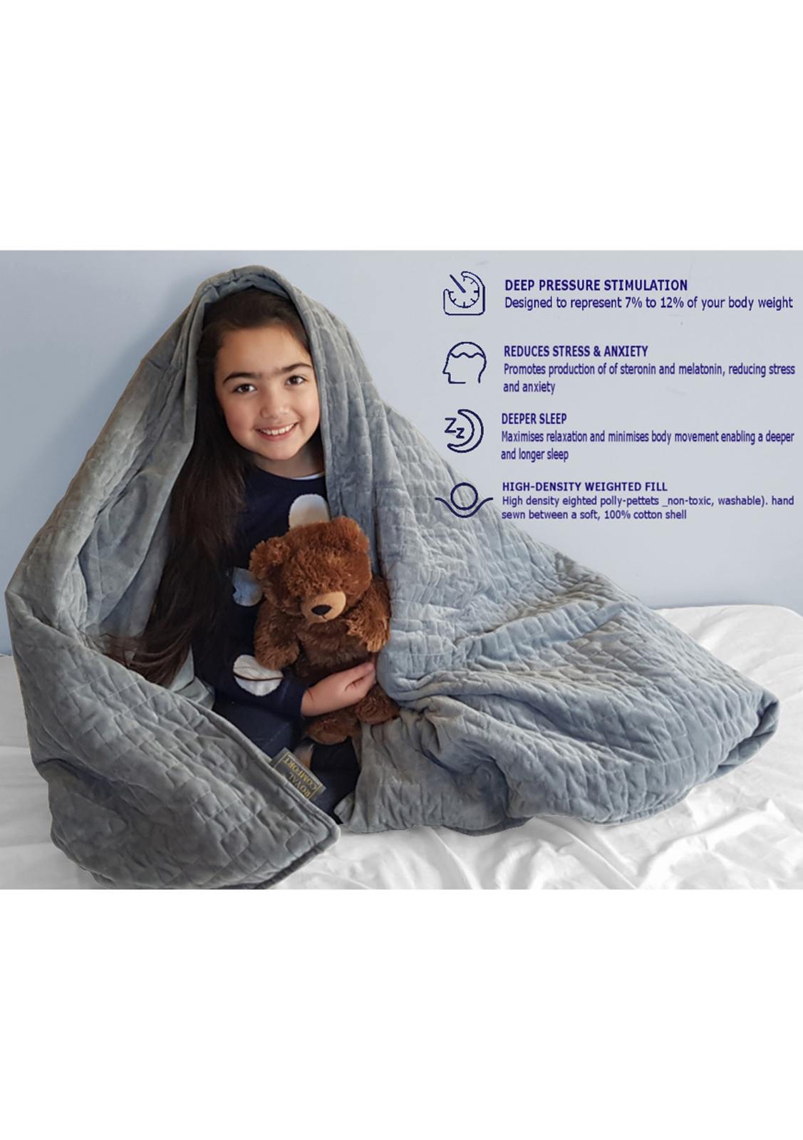 Royal Comfort Snug Embrace Weighted Gravity Blanket - King image