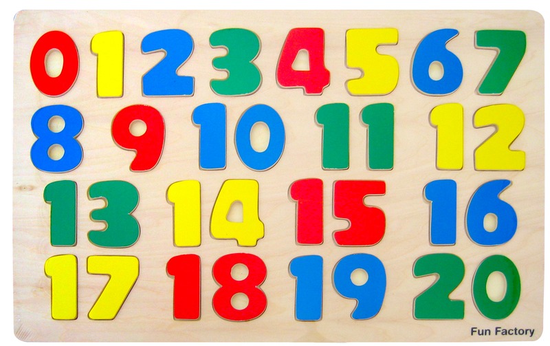 Fun Factory: Numbers Raised Puzzle image