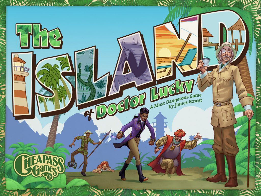 The Island Of Doctor Lucky - Board Game image